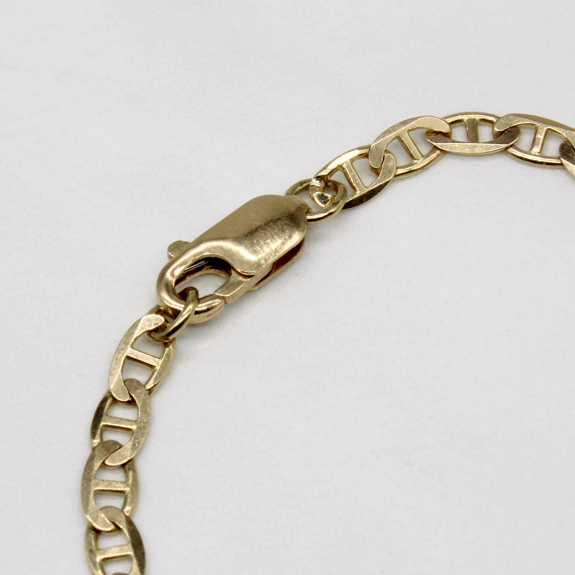 10k Yellow Gold Floral Bracelet | 6