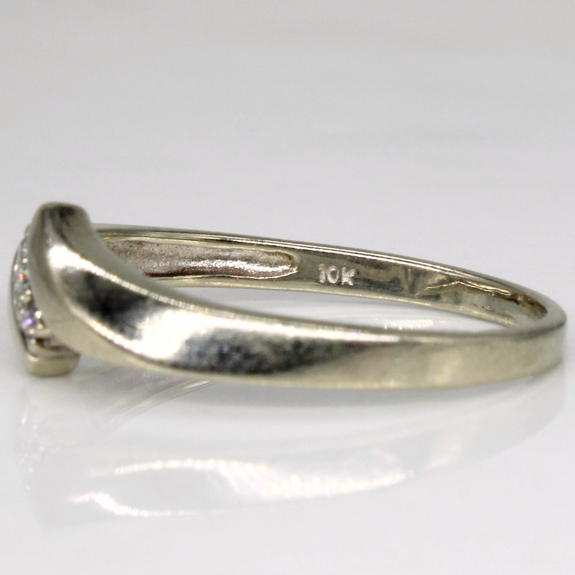 Diamond Waterfall Ring | 0.03ctw | SZ 7.25 |