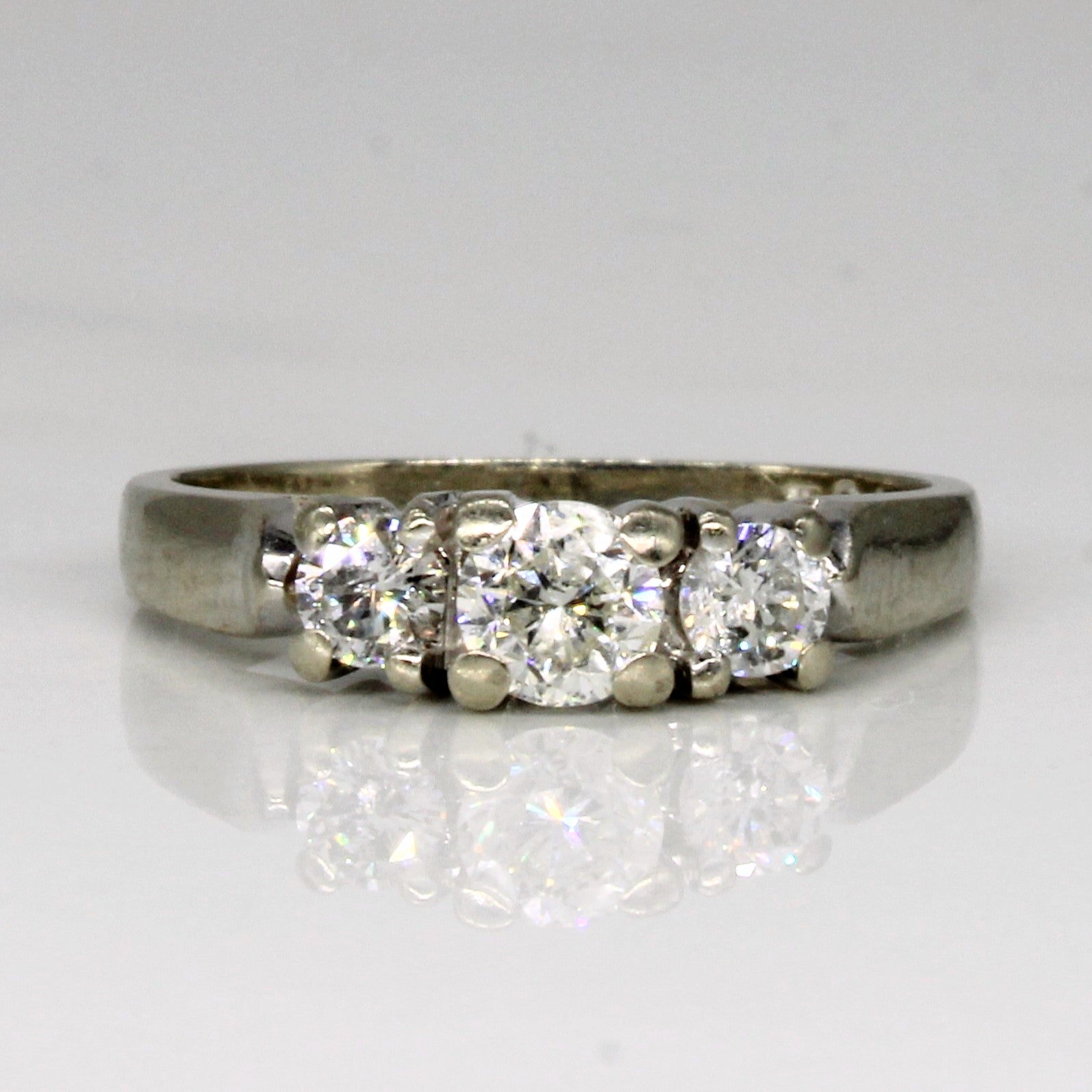 Three Stone Diamond Ring | 0.46ctw | SZ 5 |