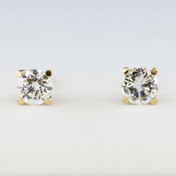 '100 Ways' Yellow Gold Diamond Studs | 1/2 carat |