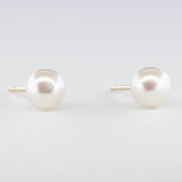 '100 Ways' Classic Pearl Stud Earrings |