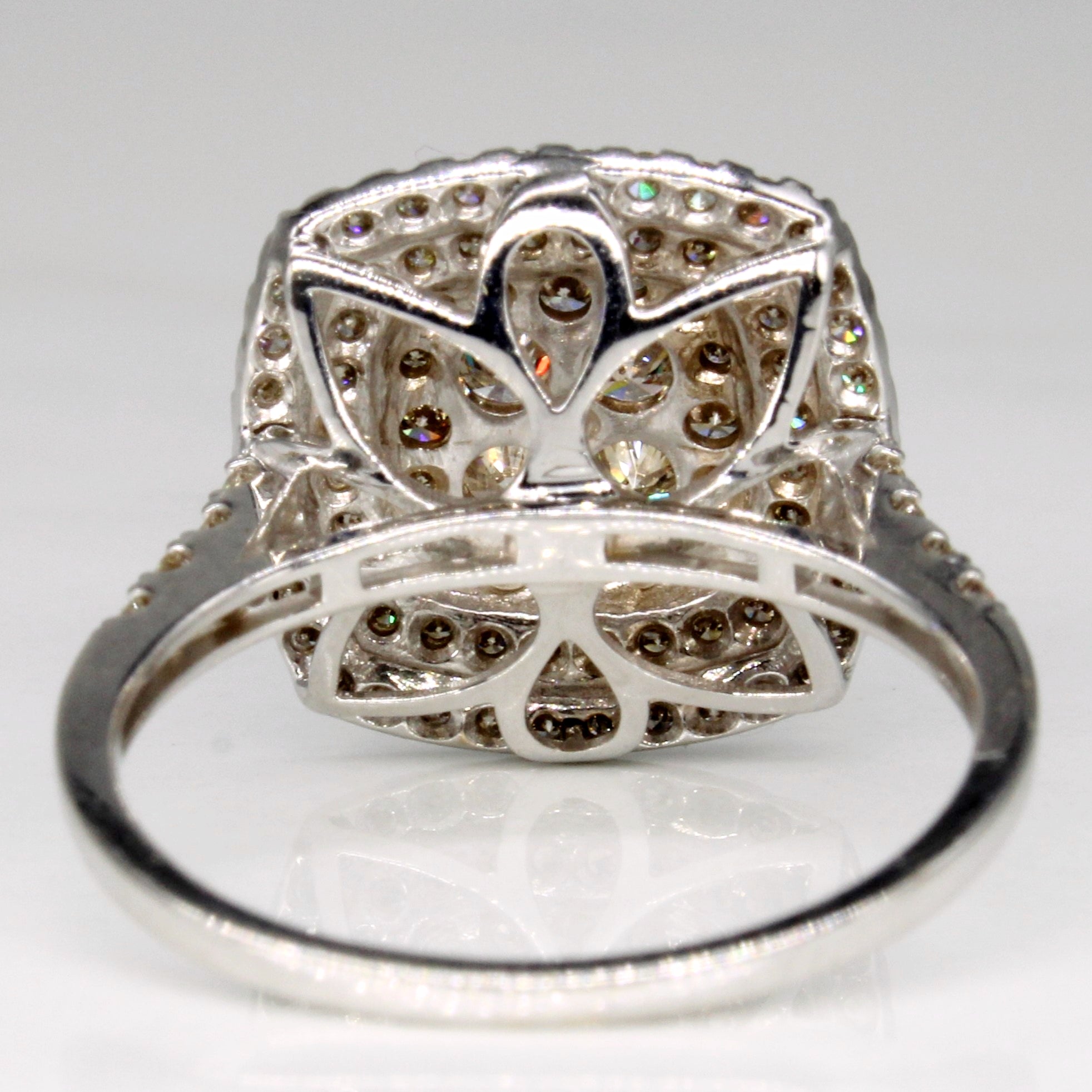 Diamond Cluster Set Ring | 1.00ctw | SZ 6.75 |