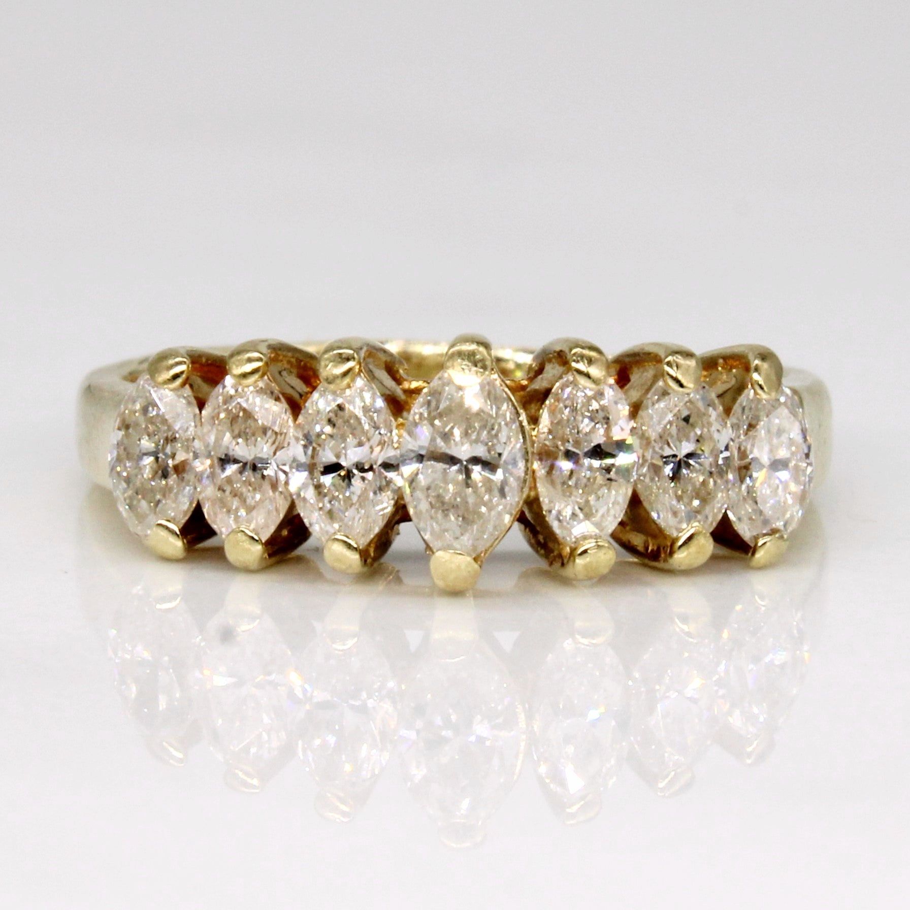 Marquise Diamond 14k Ring | 0.85ctw | SZ 5 |