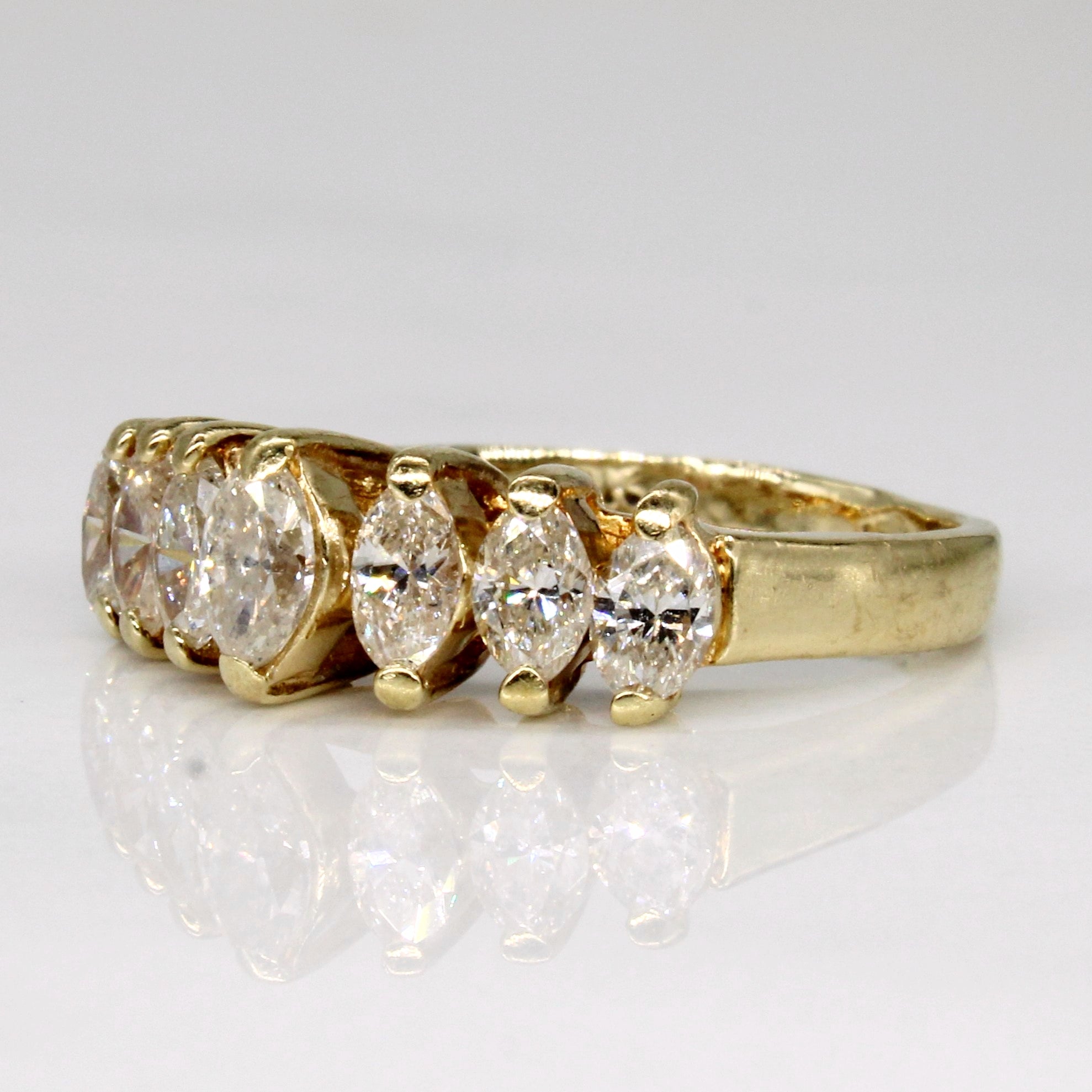 Marquise Diamond 14k Ring | 0.85ctw | SZ 5 |