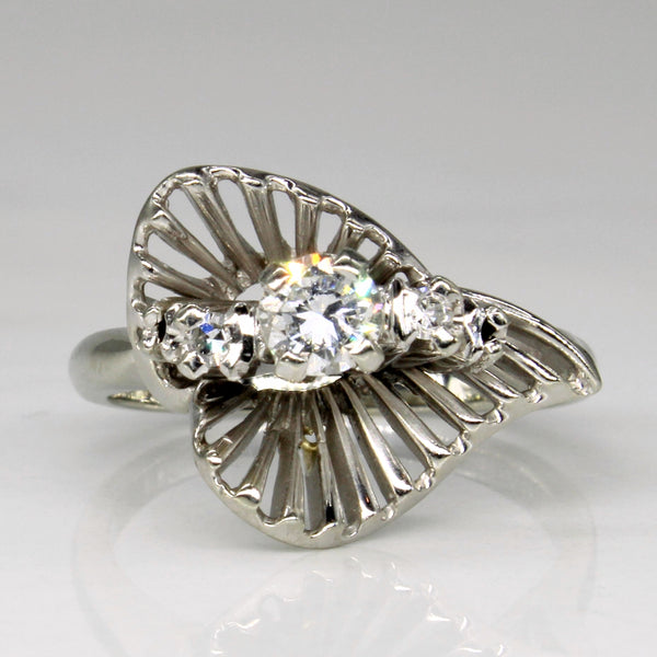 Ornate Diamond Ring | 0.27ctw | SZ 5.25 |