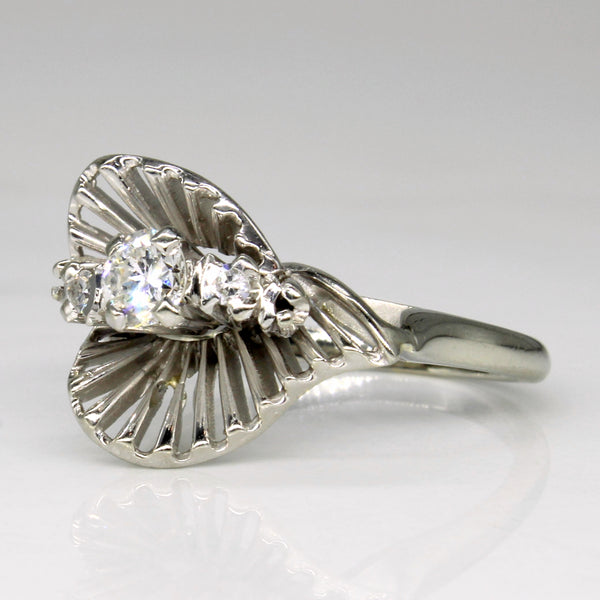 Ornate Diamond Ring | 0.27ctw | SZ 5.25 |