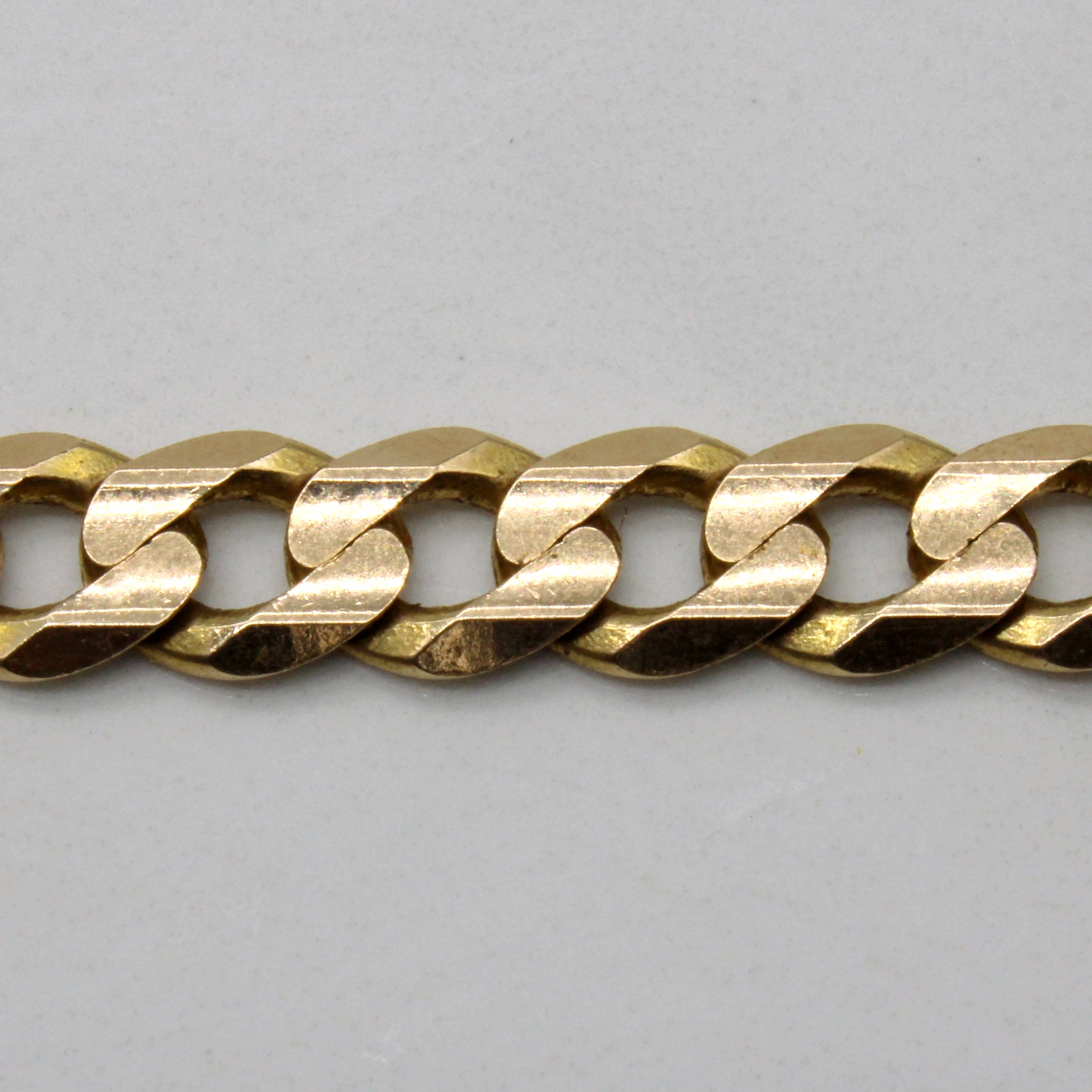 10k Yellow Gold Cuban Link Chain | 23" |