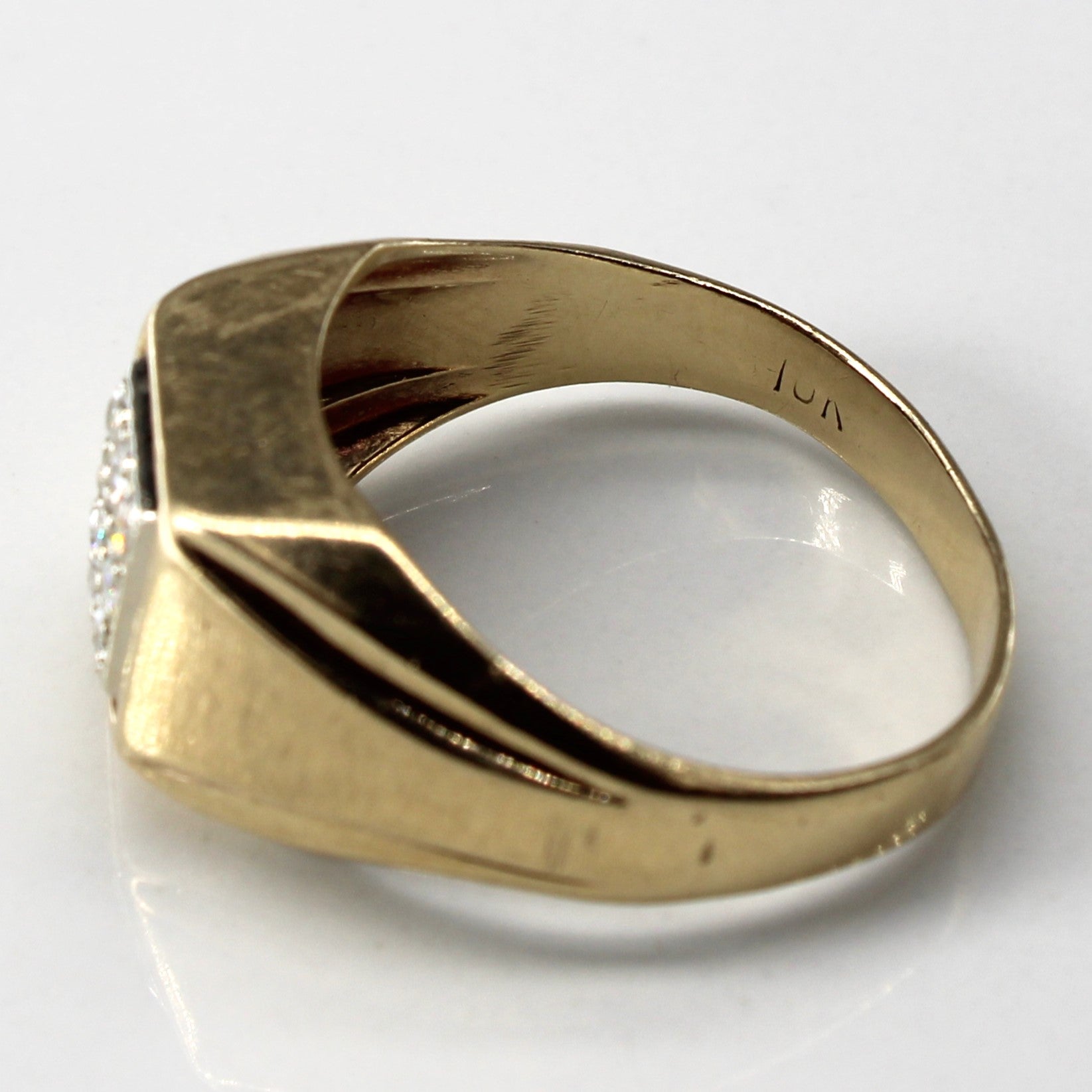 Cluster Set Diamond Ring | 0.09ctw | SZ 9.5 |