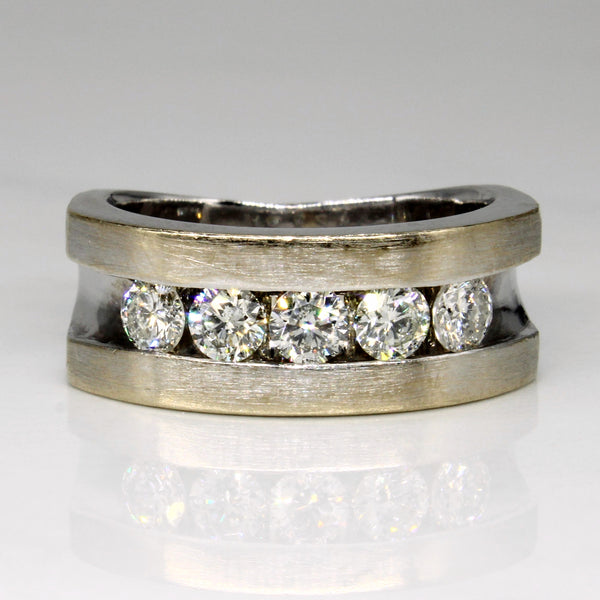 Five Stone Diamond Ring | 1.00ctw | SZ 8 |