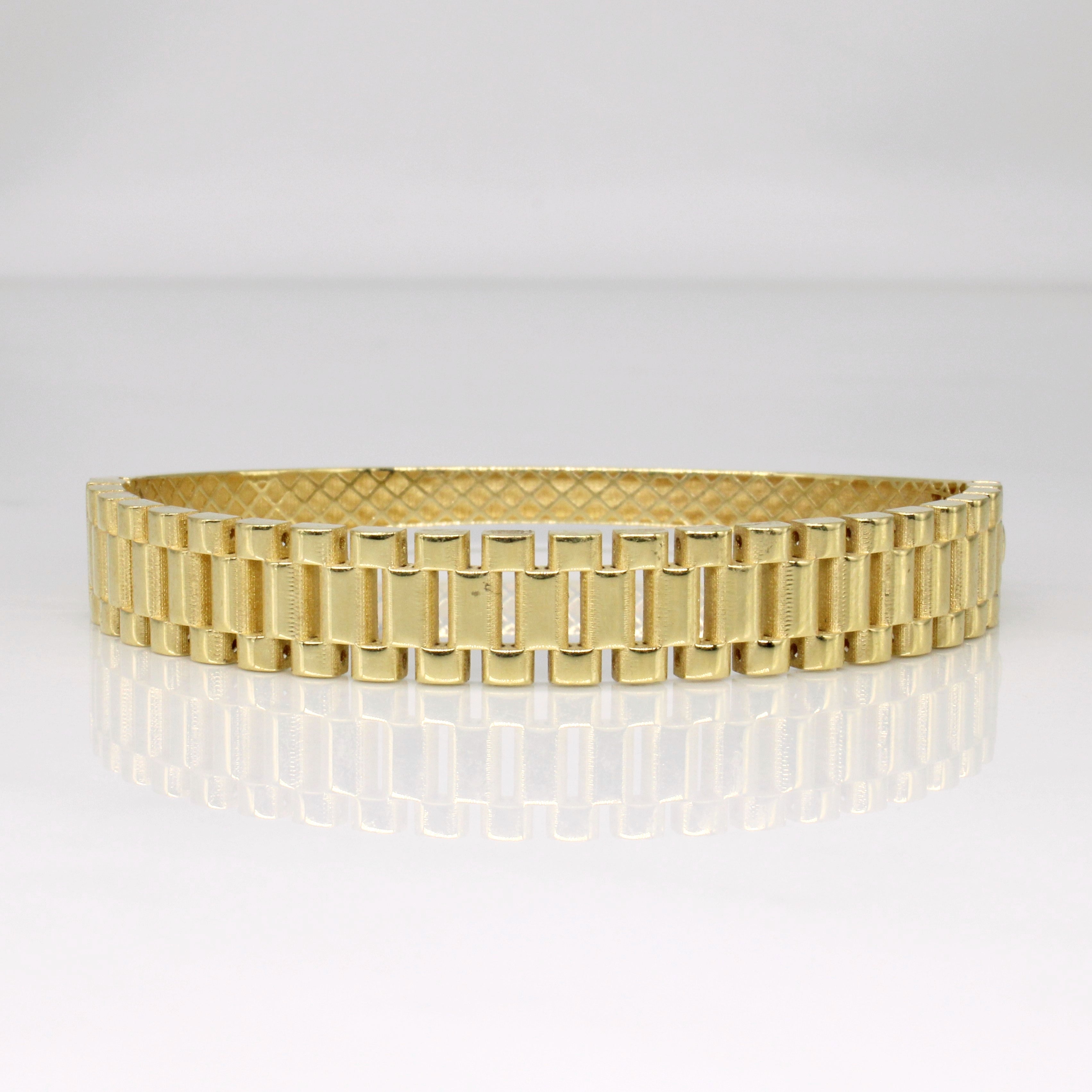 18k Yellow Gold Bracelet | 7" |