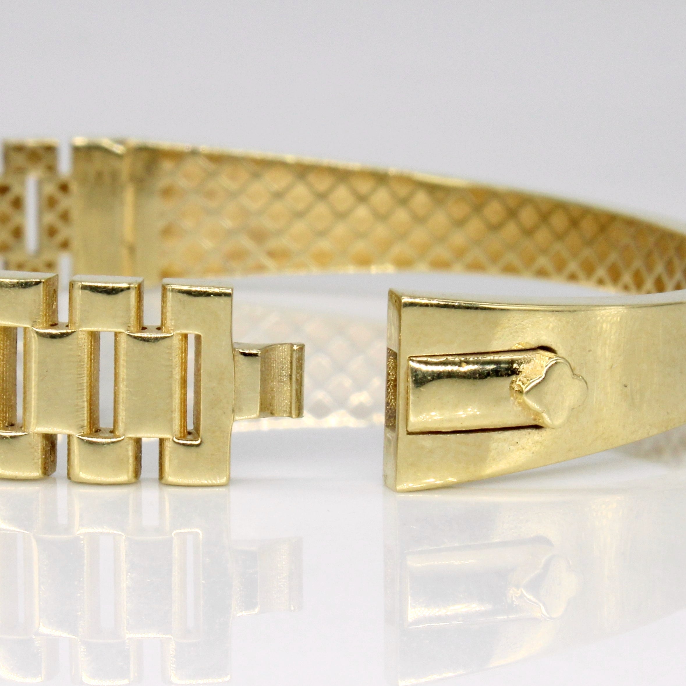 18k Yellow Gold Bracelet | 7" |