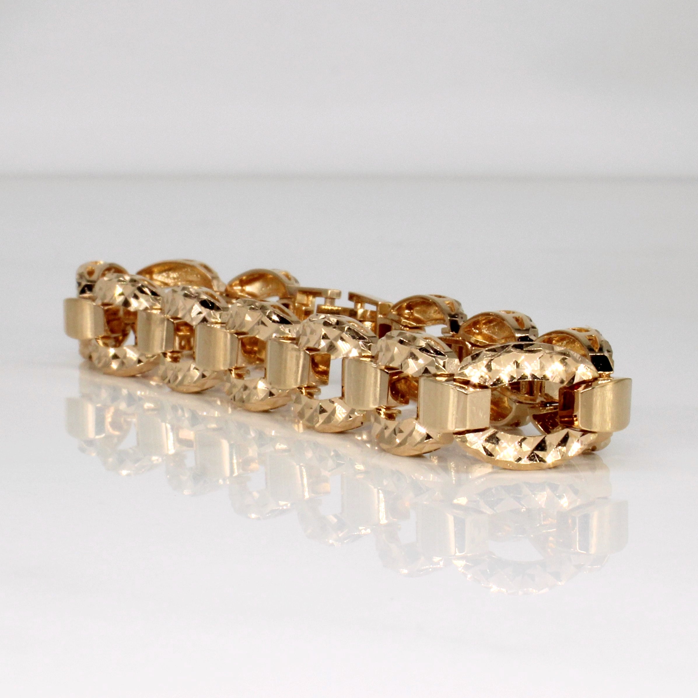 Bracelet en or jaune 18 carats | 18 cm | 
