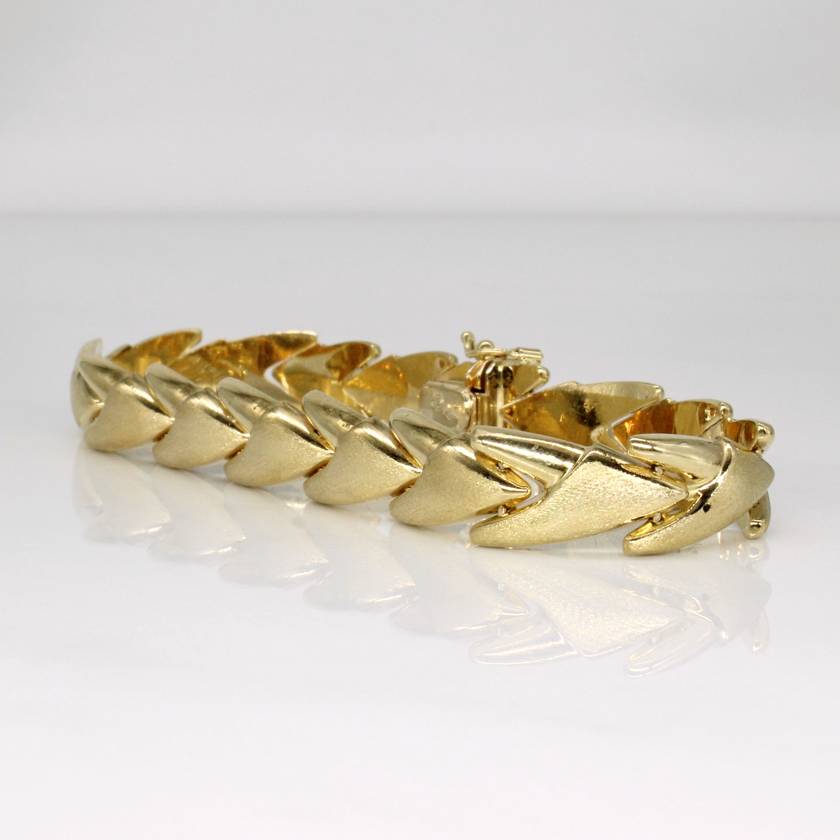 14k Yellow Gold Bracelet | 7" |