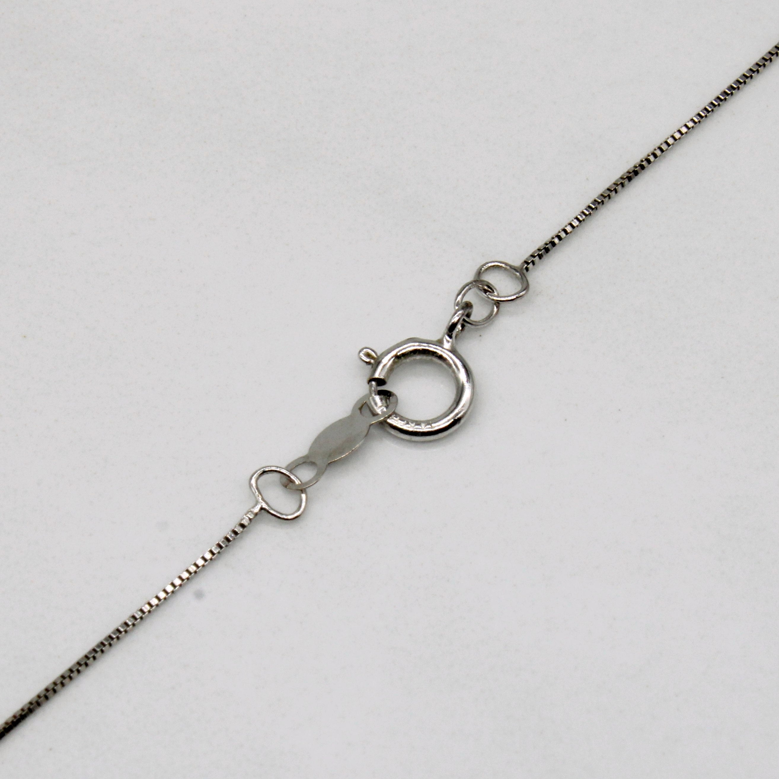 Diamond Bypass Pendant & 14k Necklace | 0.18ct | 18" |