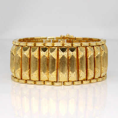 18k Yellow Gold Bracelet | 7.5