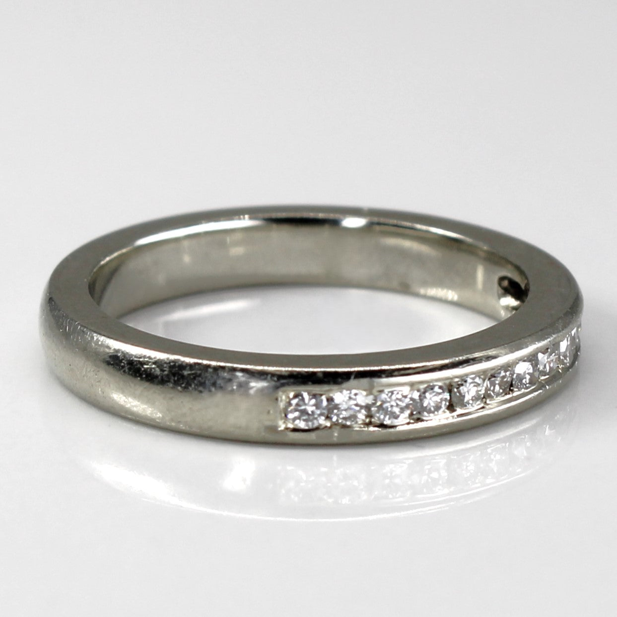Channel Set Diamond Band | 0.15ctw | SZ 4.75 |