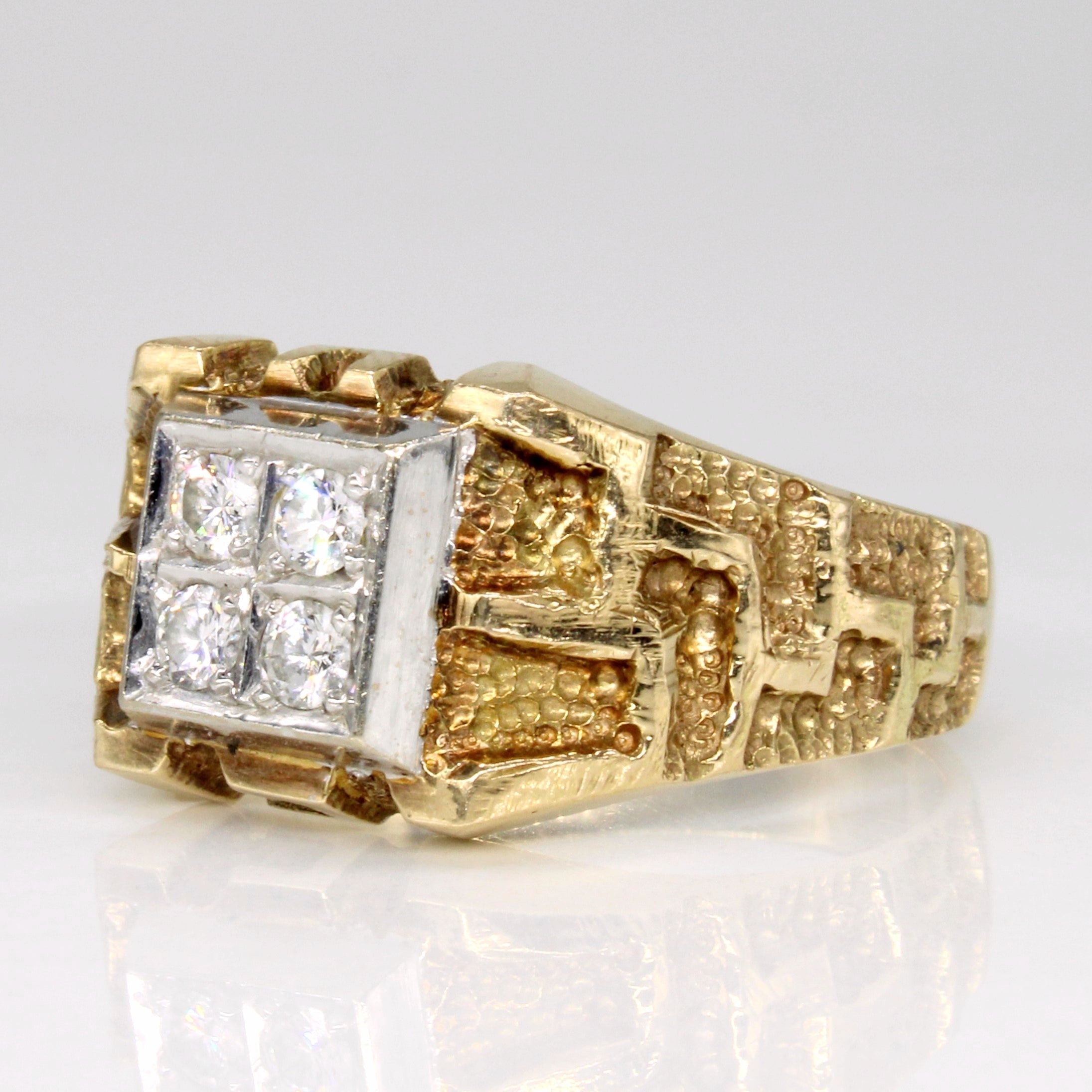 Diamond Cocktail Ring | 0.24ctw | SZ 10.5 |