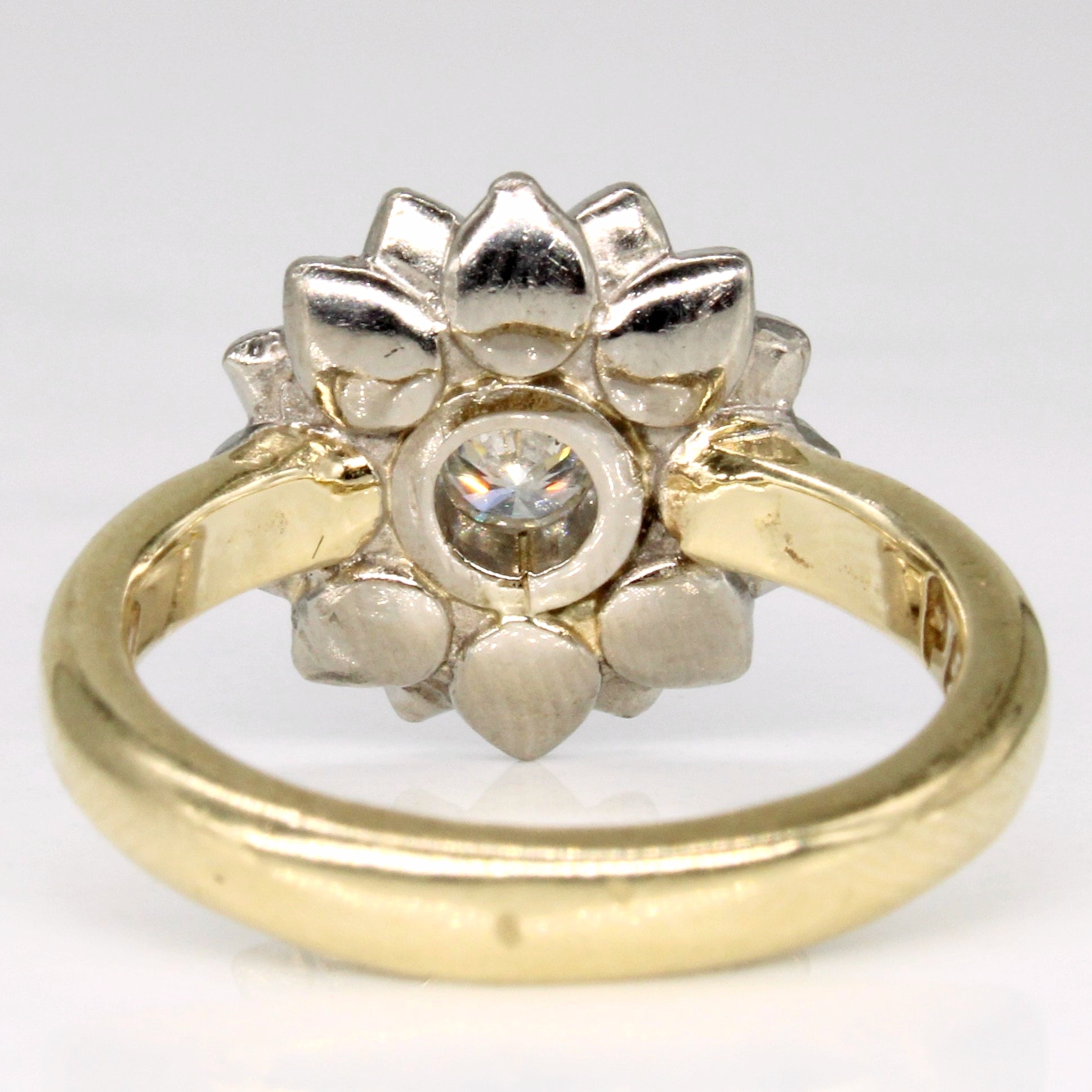 Diamond Flower Ring | 0.18ct | SZ 6.25 |