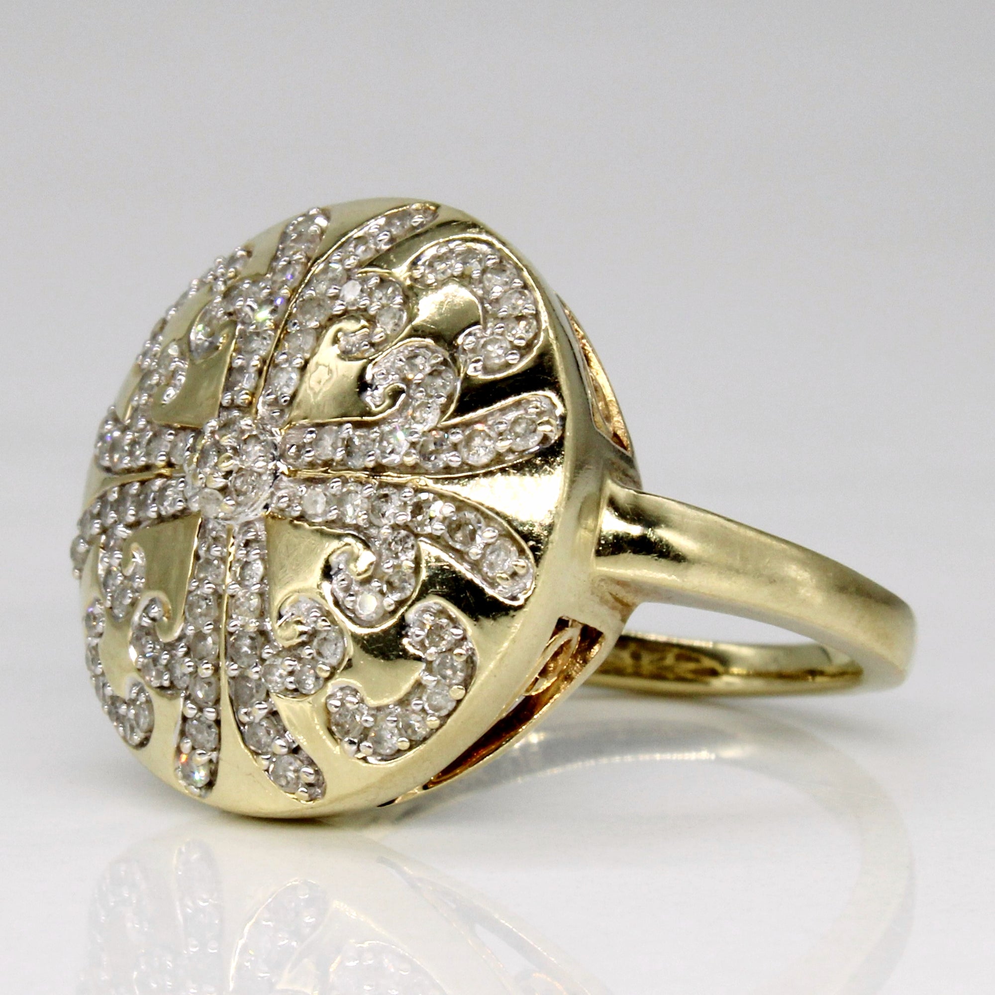 Diamond Cocktail Ring | 0.50ctw | SZ 6.75 |