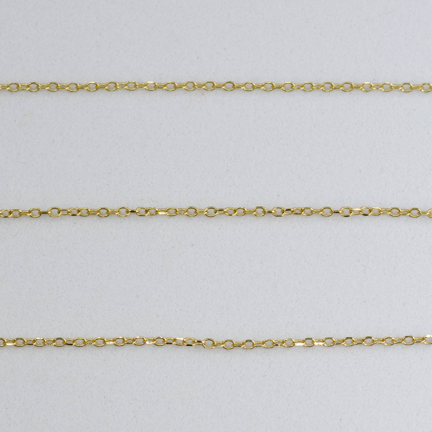 '100 Ways' Adjustable Yellow Gold Chain |