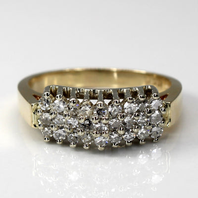 Cluster Set Diamond Ring | 0.42ctw | SZ 7.75 |