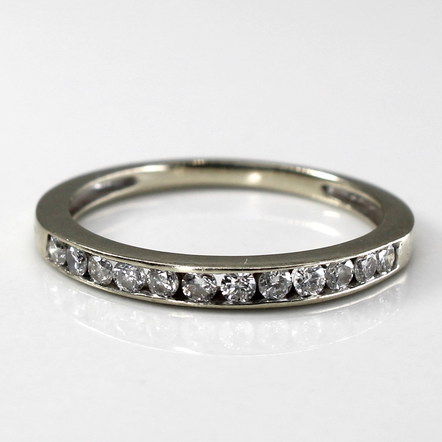 Channel Set Diamond Wedding Band | 0.24ctw | SZ 6.25 |
