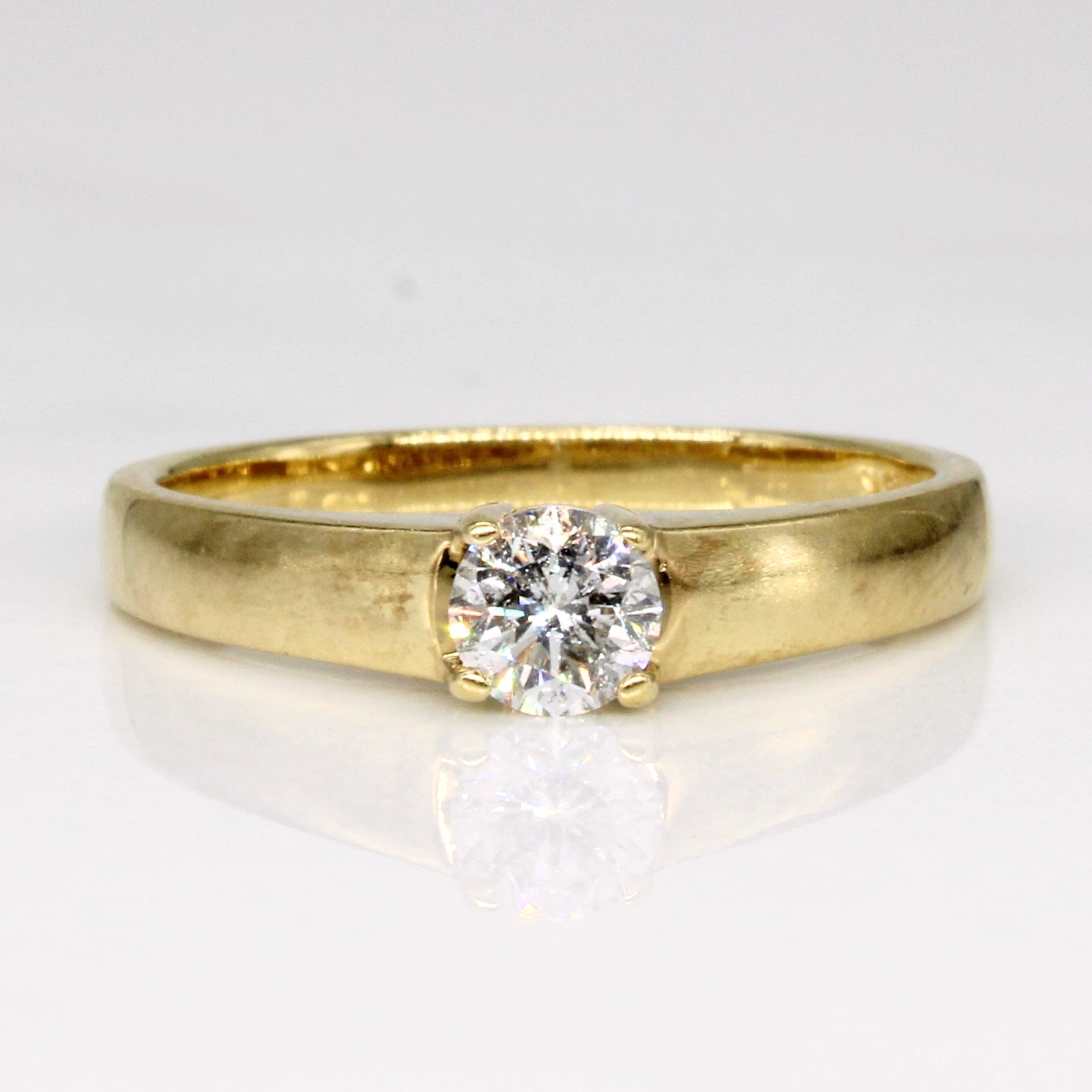 Diamond Solitaire Ring | 0.31ct | SZ 6 |