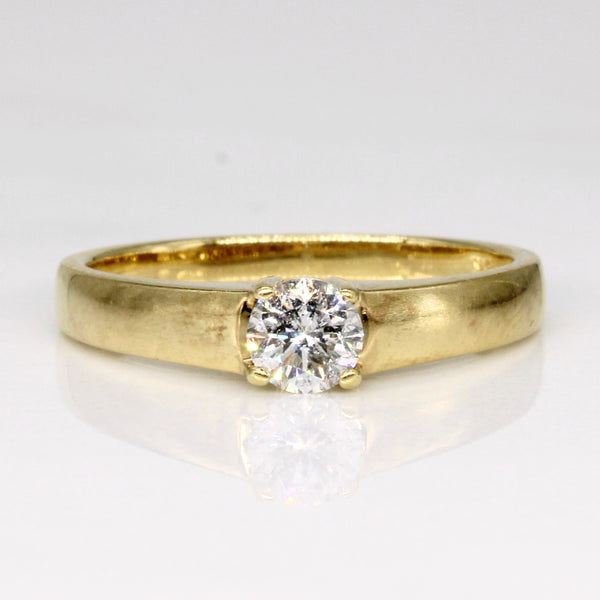 Diamond Solitaire Ring | 0.31ct | SZ 6 |