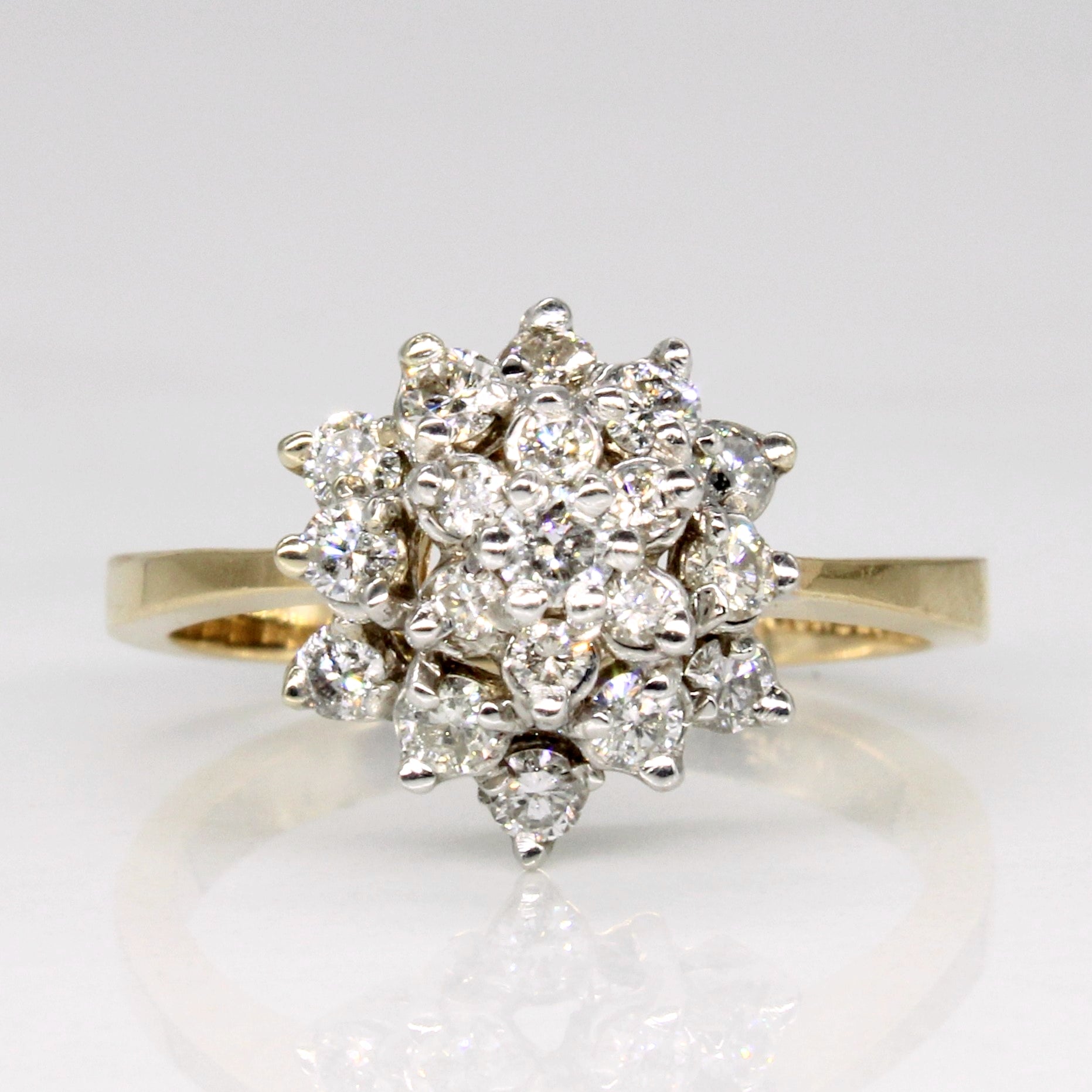 Diamond Cocktail Ring | 0.50ctw | SZ 6.5 |