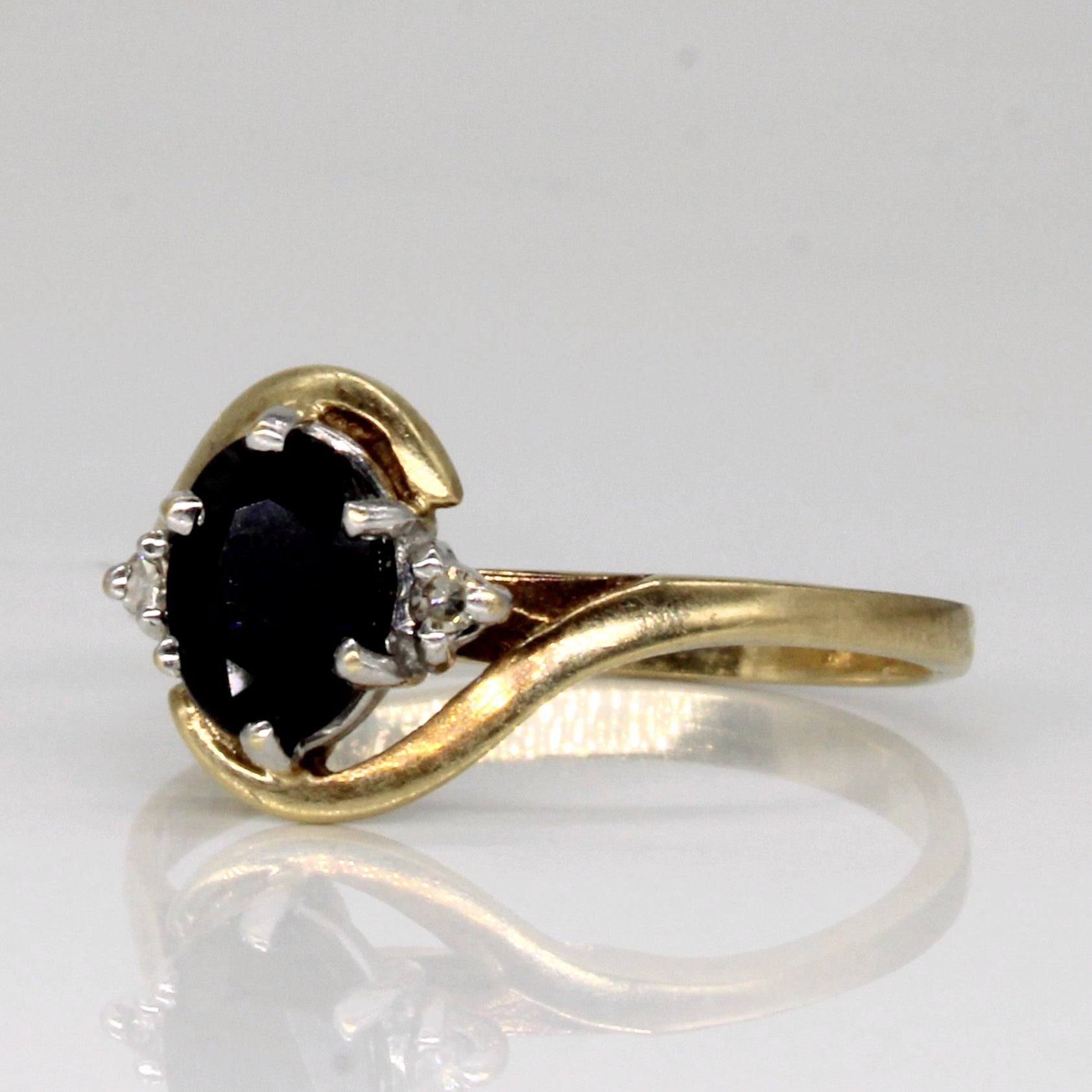 Sapphire & Diamond Ring | 0.80ct, 0.02ctw | SZ 7.25 |