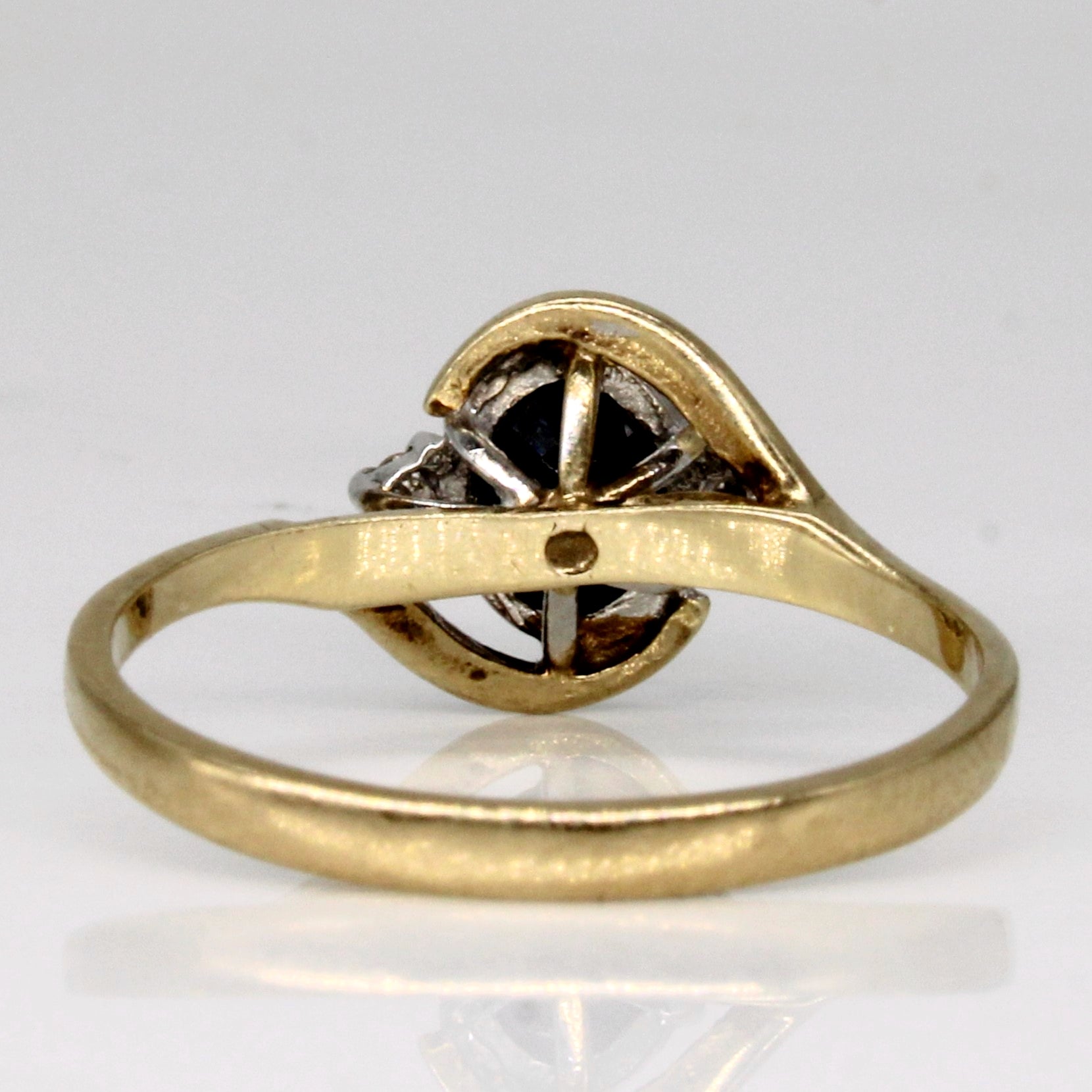 Sapphire & Diamond Ring | 0.80ct, 0.02ctw | SZ 7.25 |