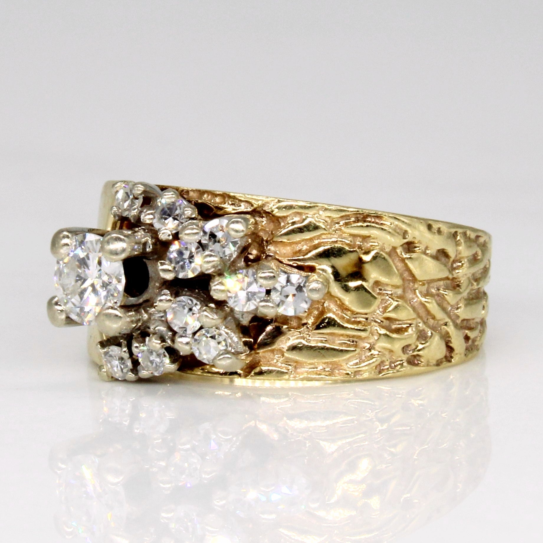 Diamond Cocktail Ring | 0.42ctw | SZ 3.75 |