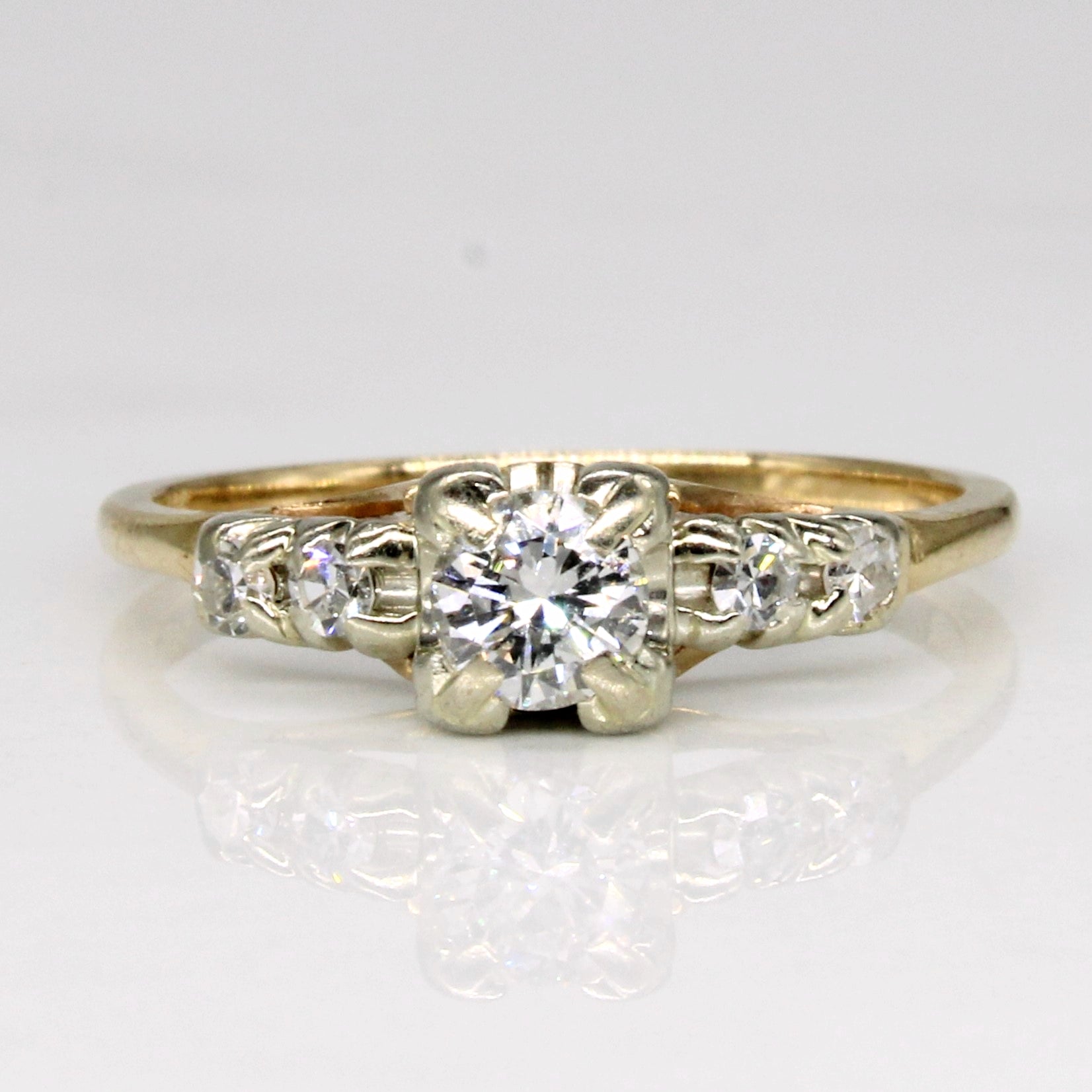 Vintage Diamond Ring | 0.27ctw | SZ 5 |