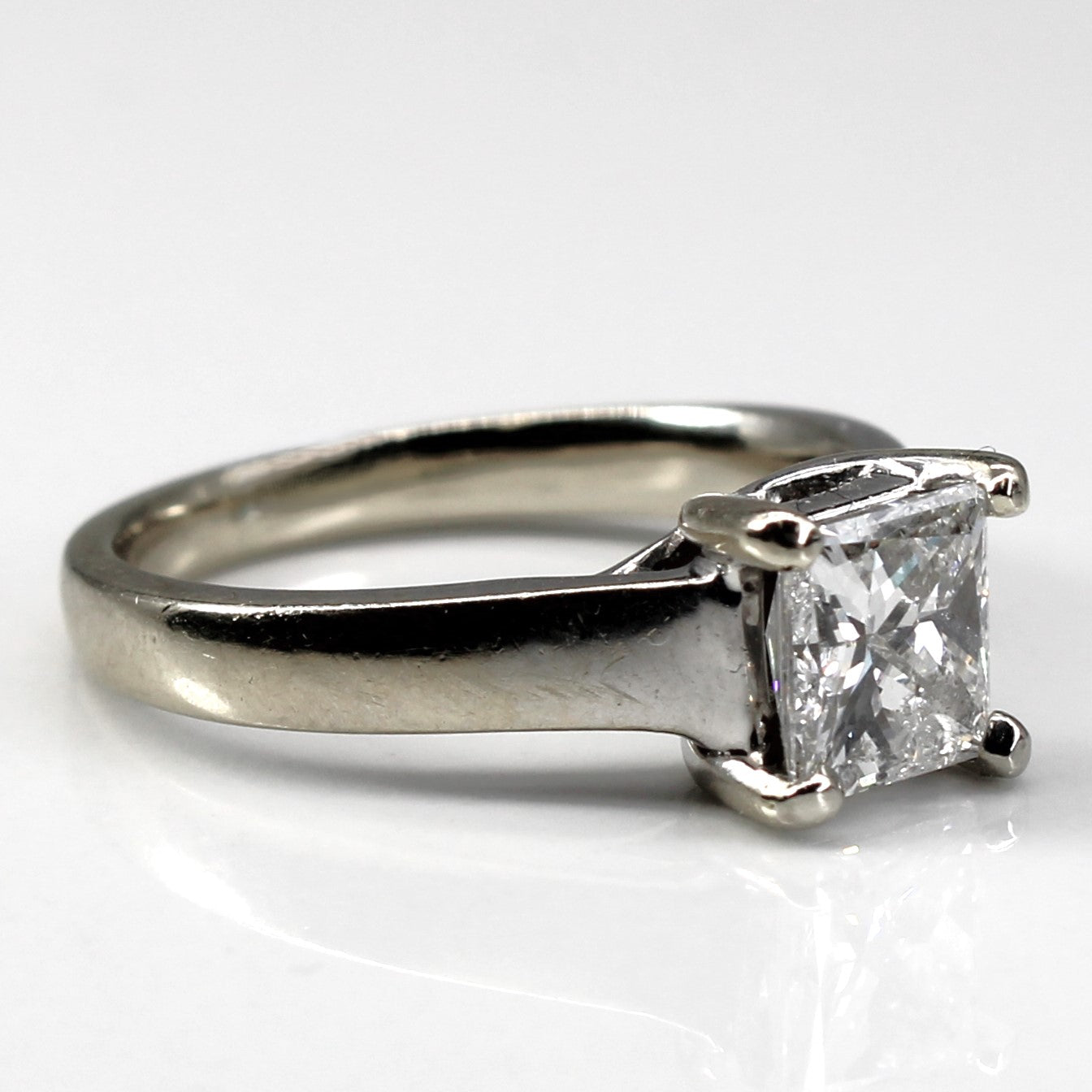 Solitaire Princess Diamond Ring | 1.00ct I1 G | SZ 5 |