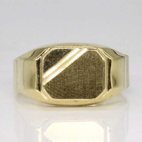 14k Yellow Gold Ring | SZ 11.25 |