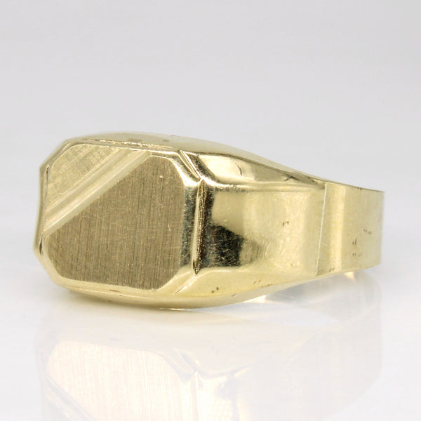 14k Yellow Gold Ring | SZ 11.25 |