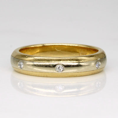 Flush Set Diamond Ring | 0.07ctw | SZ 6 |