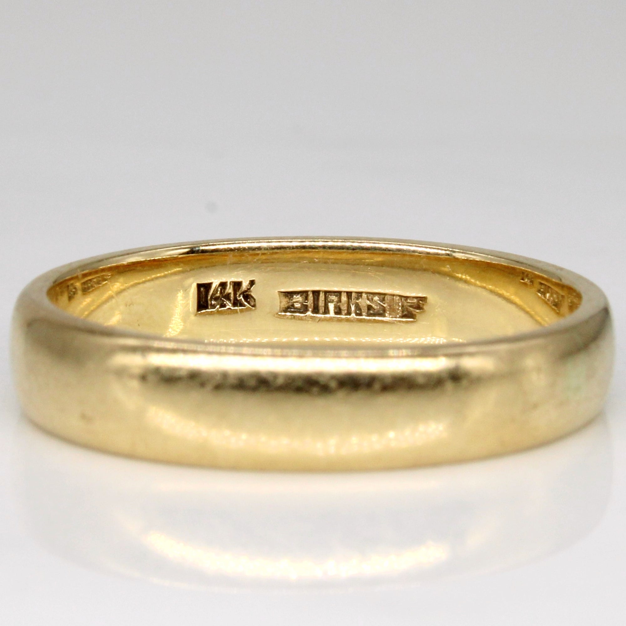 14k Yellow Gold Wedding Band | SZ 10.25 |