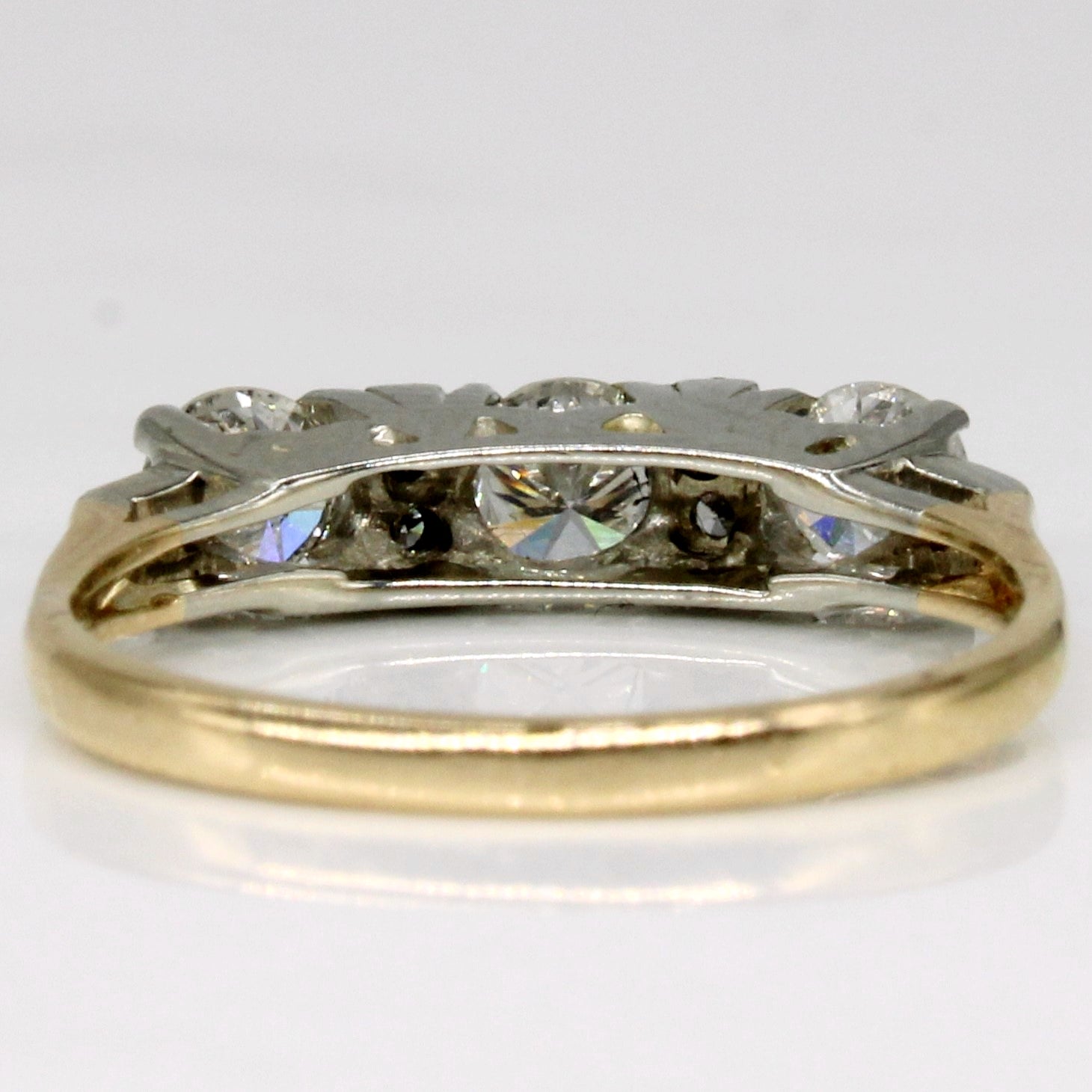 Three Stone Diamond Ring | 0.60ctw | SZ 5.25 |