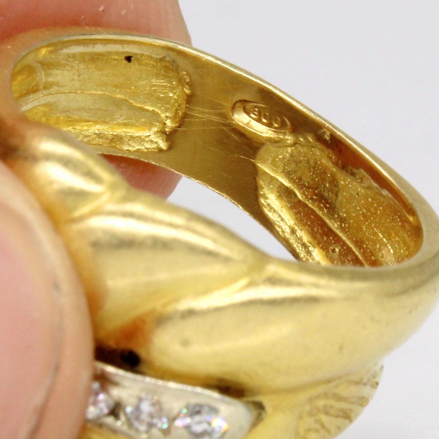 Diamond Cocktail Ring | 0.08ctw | SZ 6.75 |