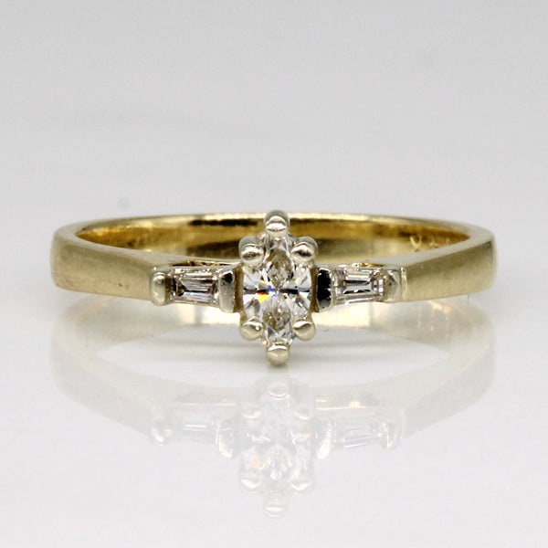 Diamond Engagement Ring | 0.14ctw | SZ 5.75 |