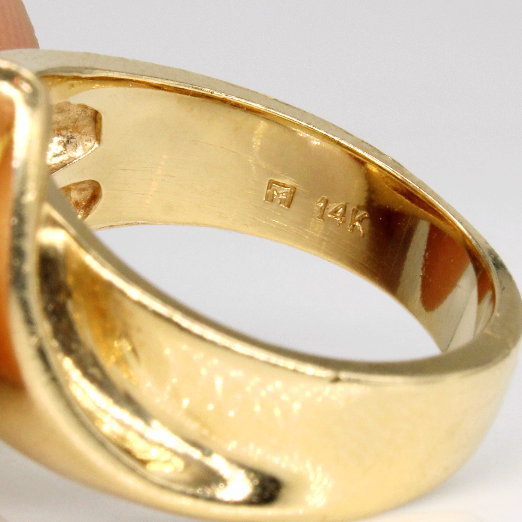 14k Yellow Gold Cocktail Ring | SZ 6.25 |