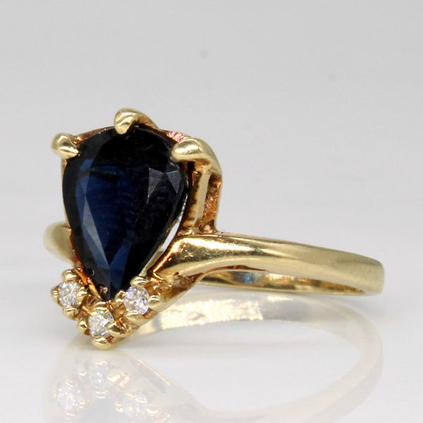 Sapphire & Diamond Ring | 1.80ct, 0.03ctw | SZ 5.25 |