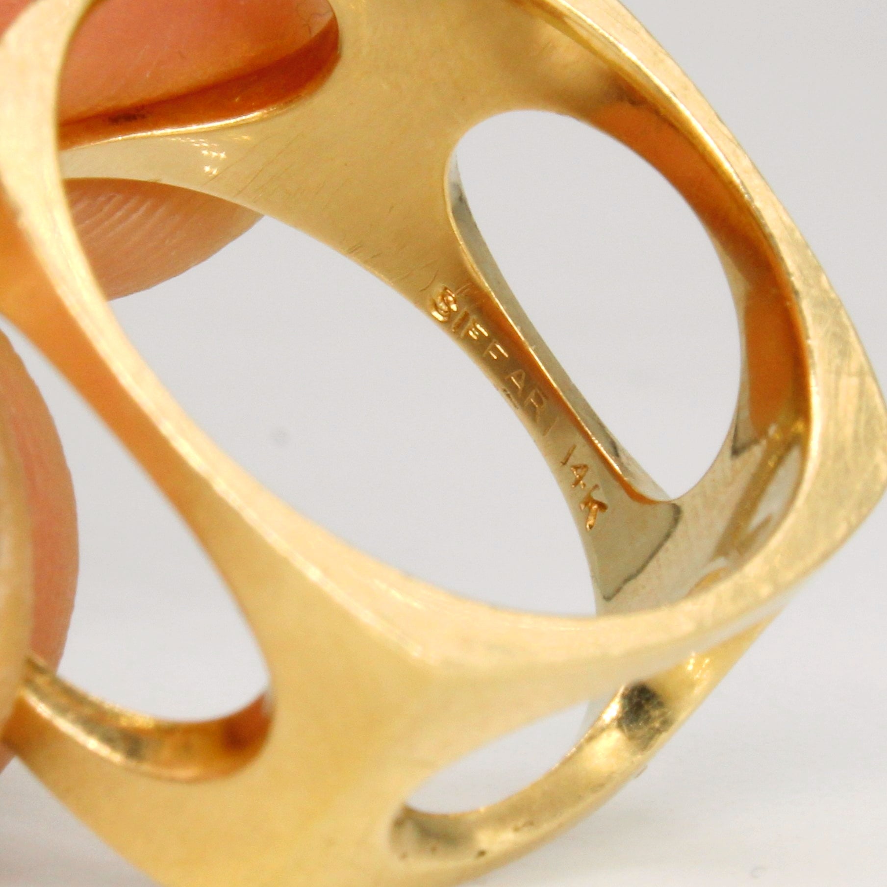 14k Yellow Gold Cocktail Ring | SZ 7.75 |