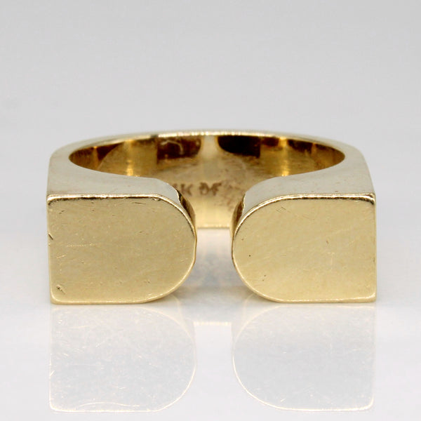 14k Yellow Gold Ring | SZ 6.5 |