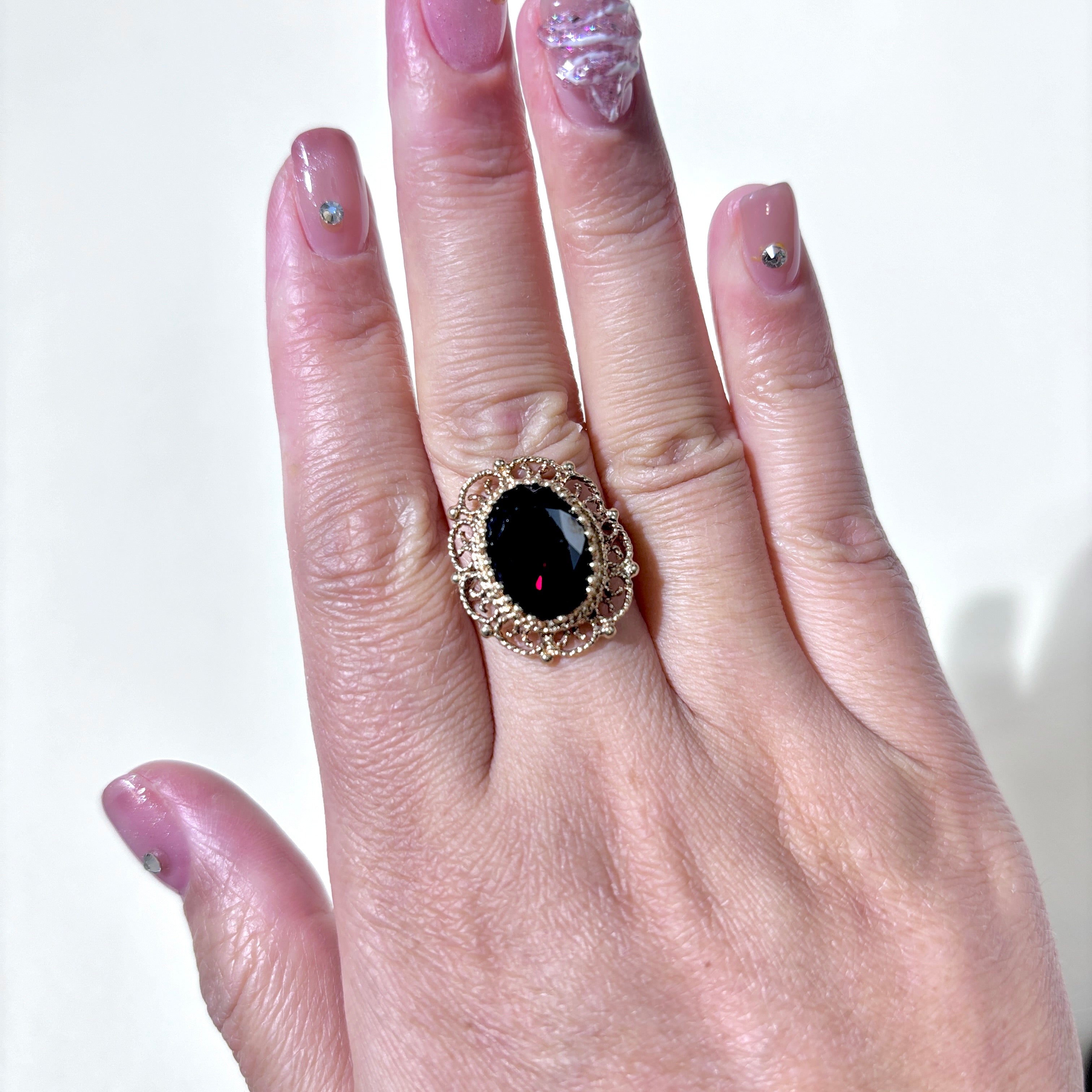 10K Yellow Gold Garnet Ring | 7.01ct | SZ 7.75 |