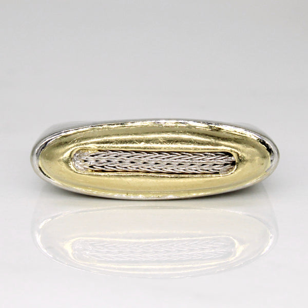 14k Two Tone Gold Ring | SZ 7.75 |