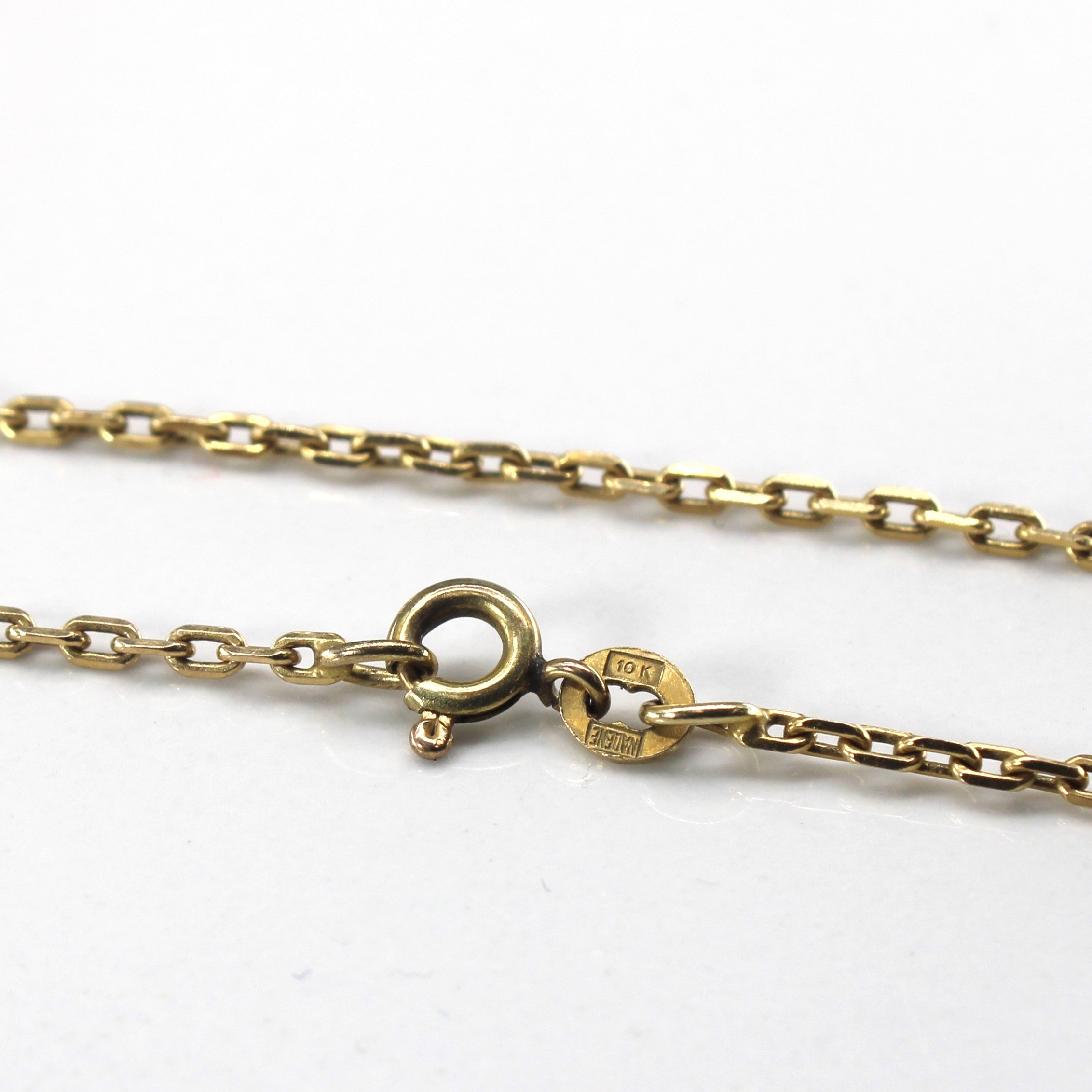 10k Yellow Gold Cable Chain | 24"|