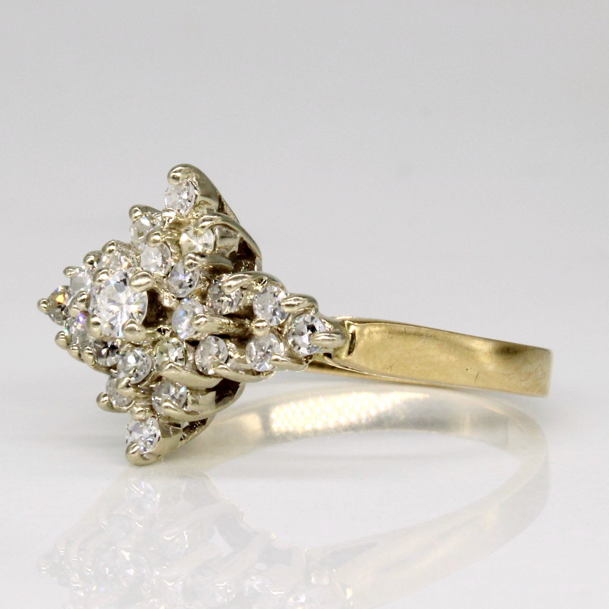 Diamond Cocktail Ring | 0.40ctw | SZ 6.25 |