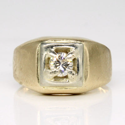 Flush Set Diamond Ring | 0.24ct | SZ 4.5 |